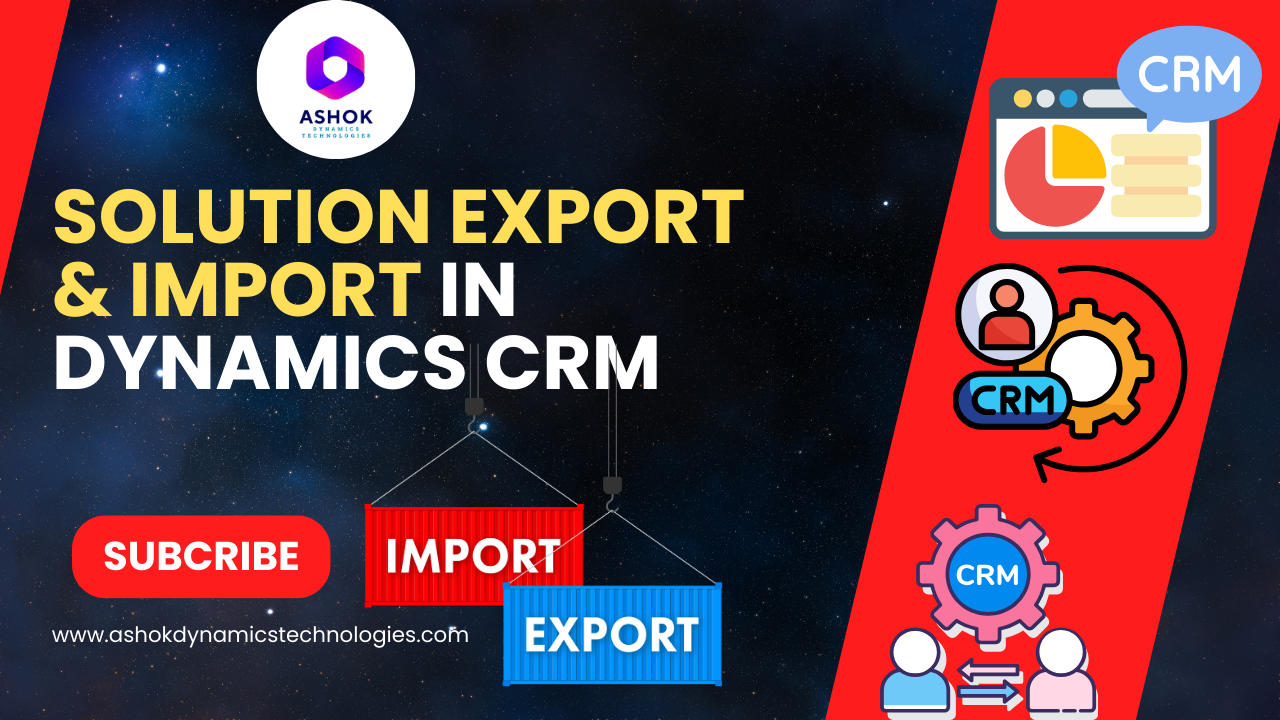 Solution Export and Import